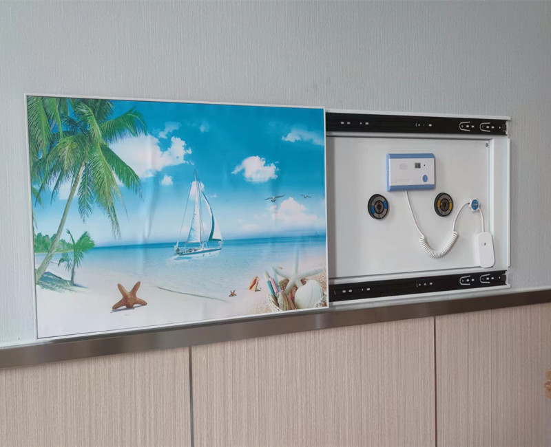 医院病房壁画式设备带